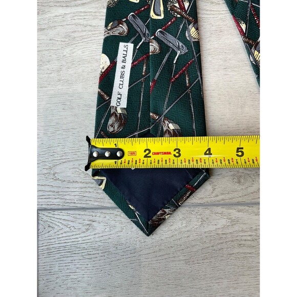 A. Rogers Golf Clubs & Putters‎ Tie Novelty VINTAGE 56" L X 4" W - Picture 6 of 7